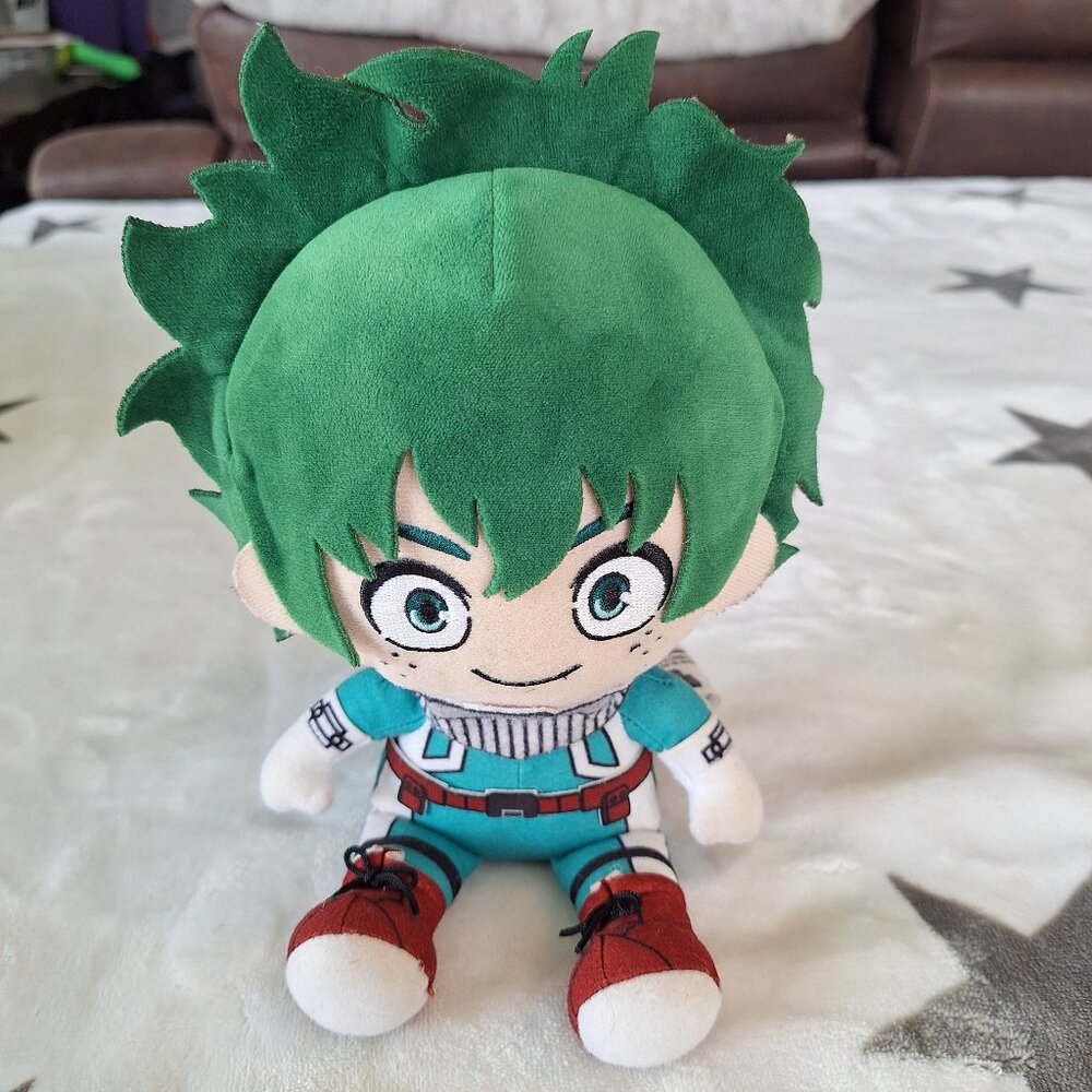 2020 My Hero Academia Deku Izuku Midoriya 9" Plush Doll Funimation Anime